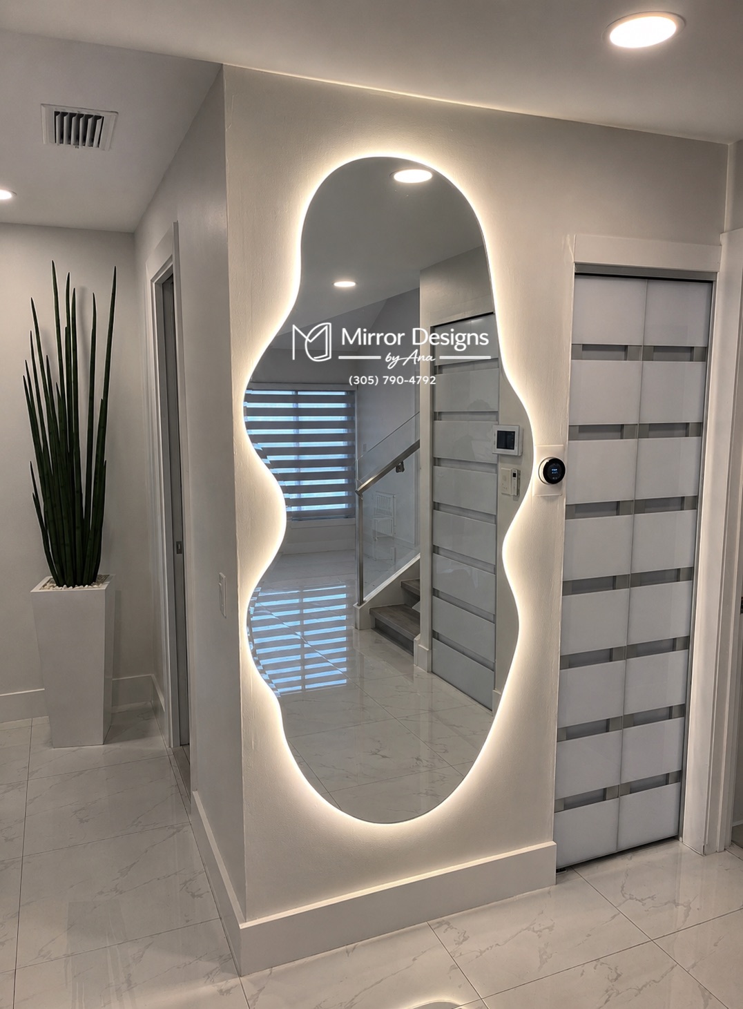 Asymmetrical LED Mirror — Wave II