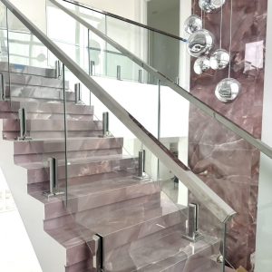 Spigot Glass Railing System