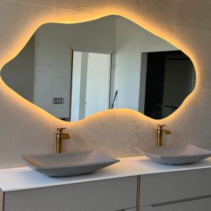 Asymmetric Vanity Mirror 60″ × 36″ D1