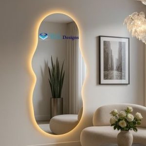 Asymmetric Wall Mirror D6
