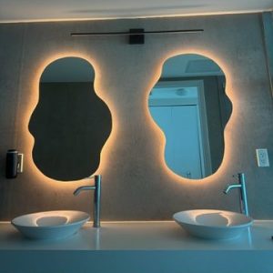 Asymmetric Vanity Mirror 60″ × 36″ D6