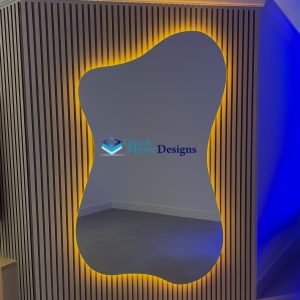 Asymmetric Wall Mirror D4